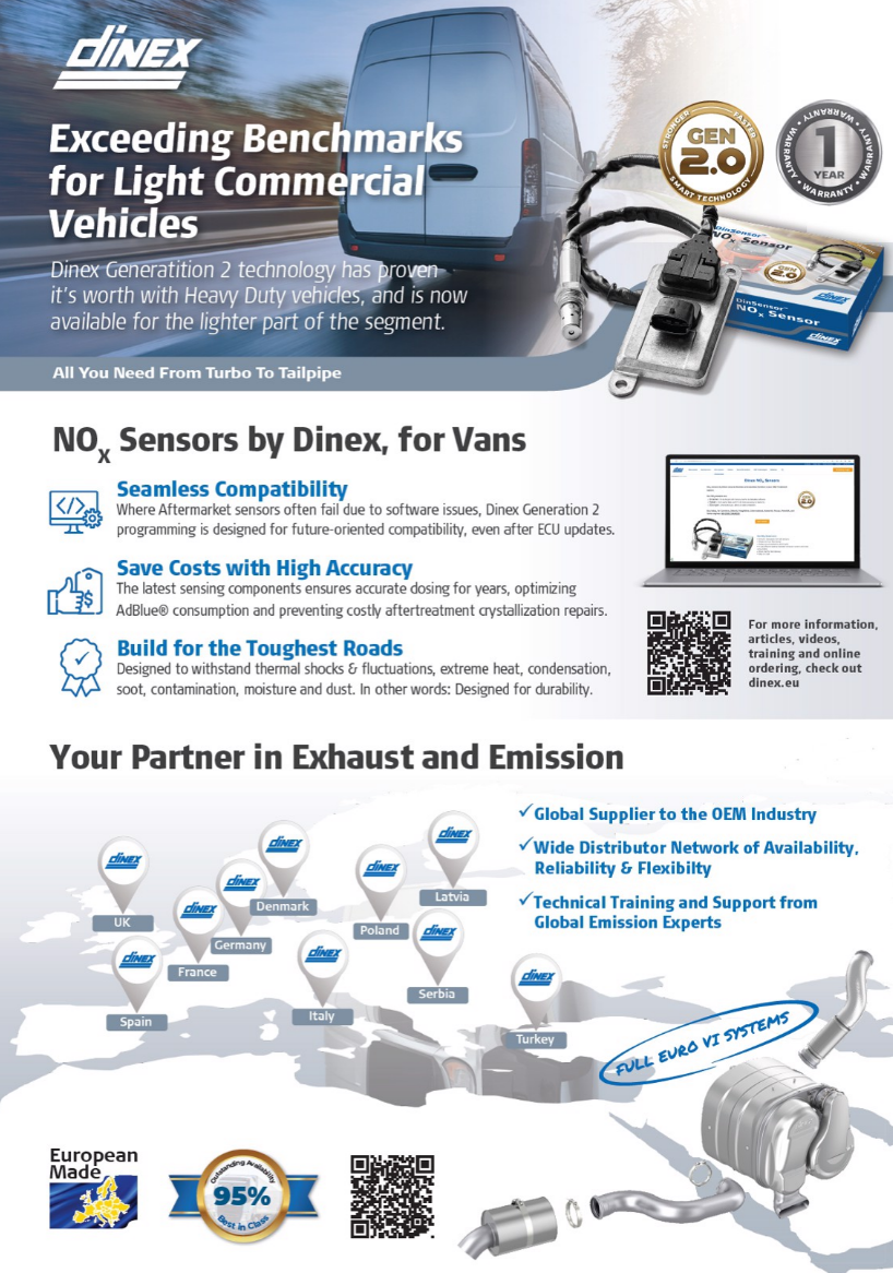 NOx Sensors for LCV/Van (Europe)