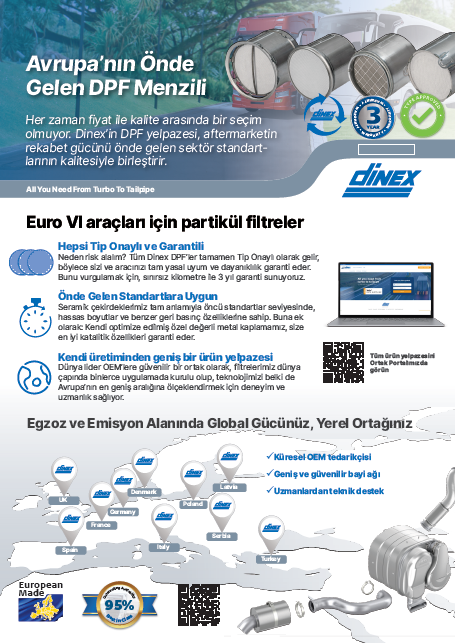 DPF Tam Ürün Yelpazesi