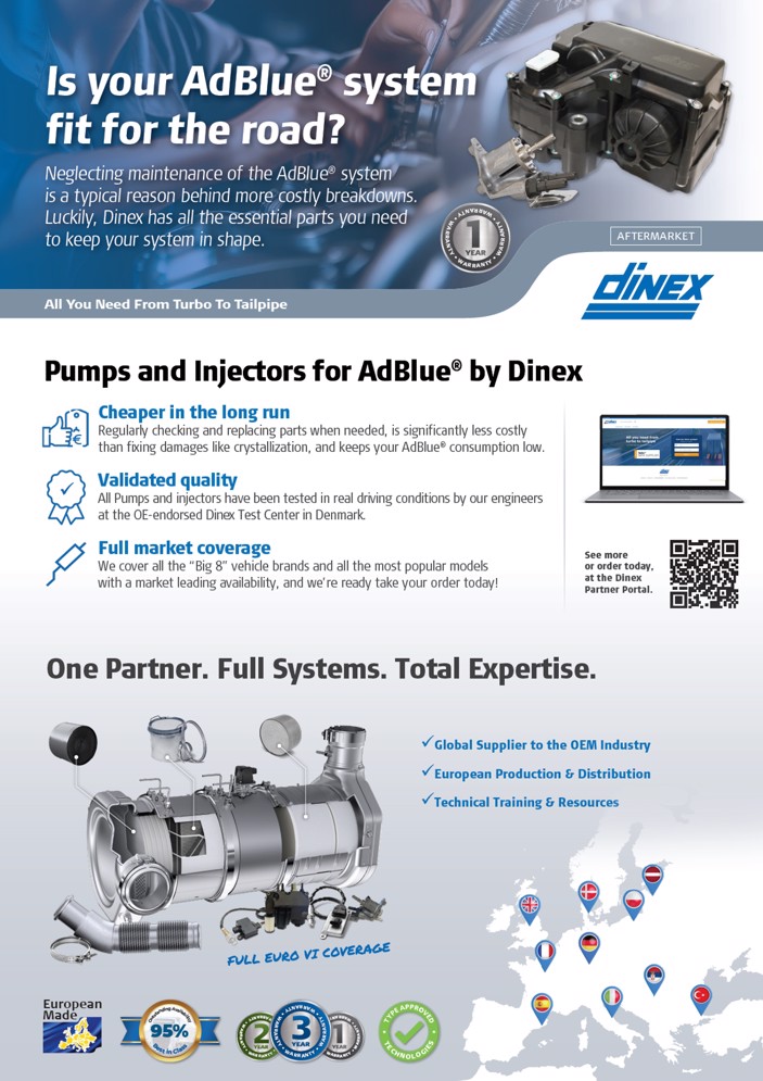 AdBlue® Pumps, Injectors & Accessories (Europe)