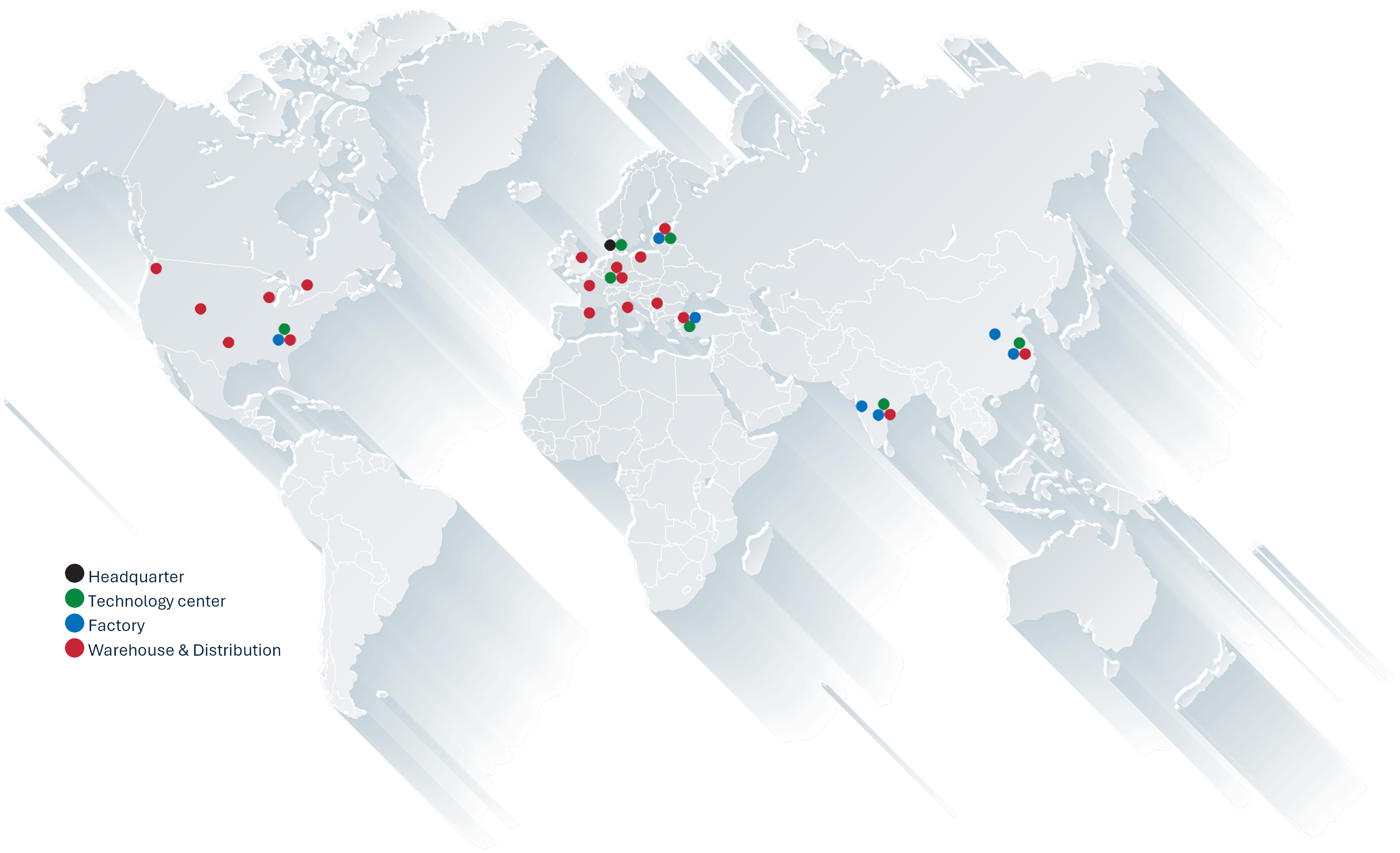 Dinex Global Map 2024 04